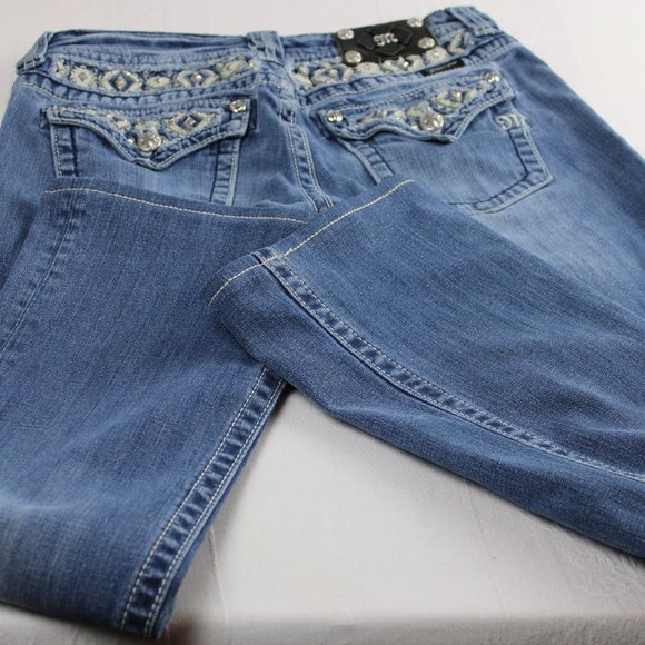 Miss Me Jeans, Boot, Low Rise, Size 29 - Picture 4 of 9